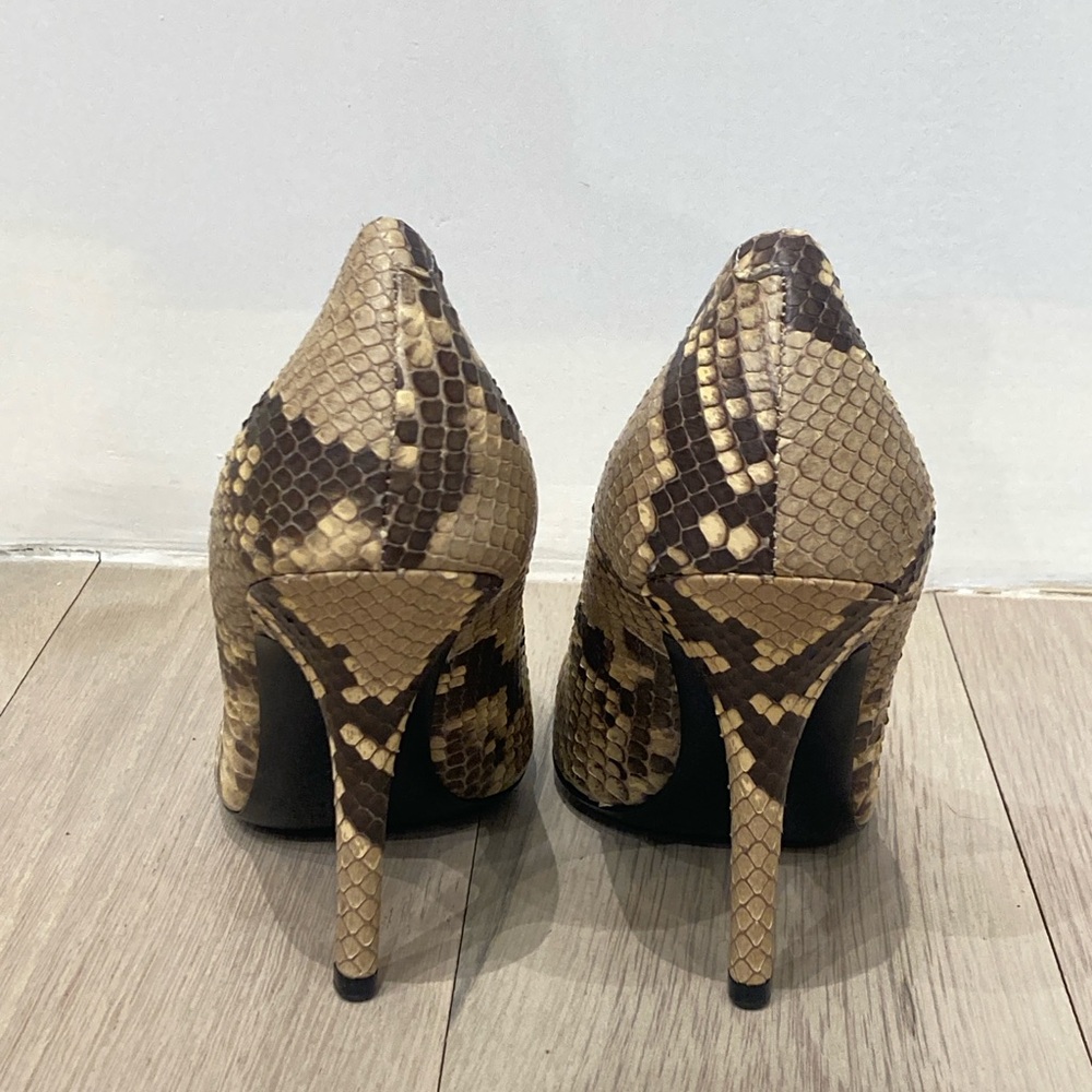 Celine Python Stiletto Pumps - Picture 5 of 7